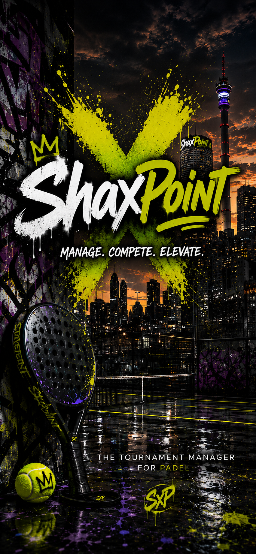 Shaxpoint — Manage. Compete. Elevate. The tournament manager for padel.